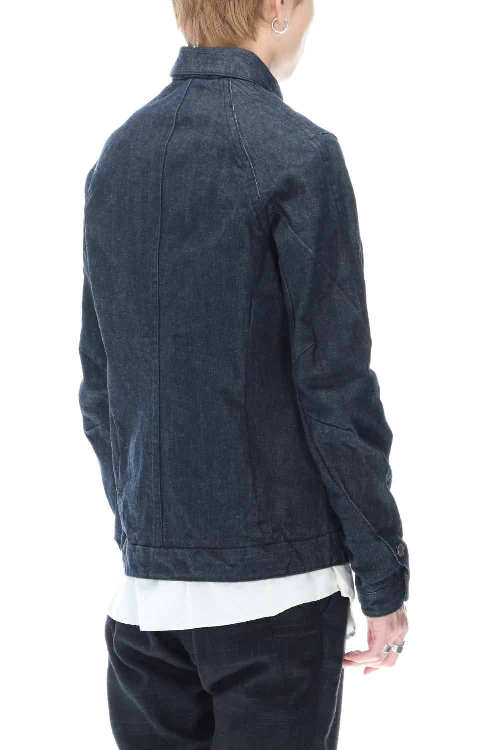 Jacket Denim 13oz cotton selvedge Indigo-Blue