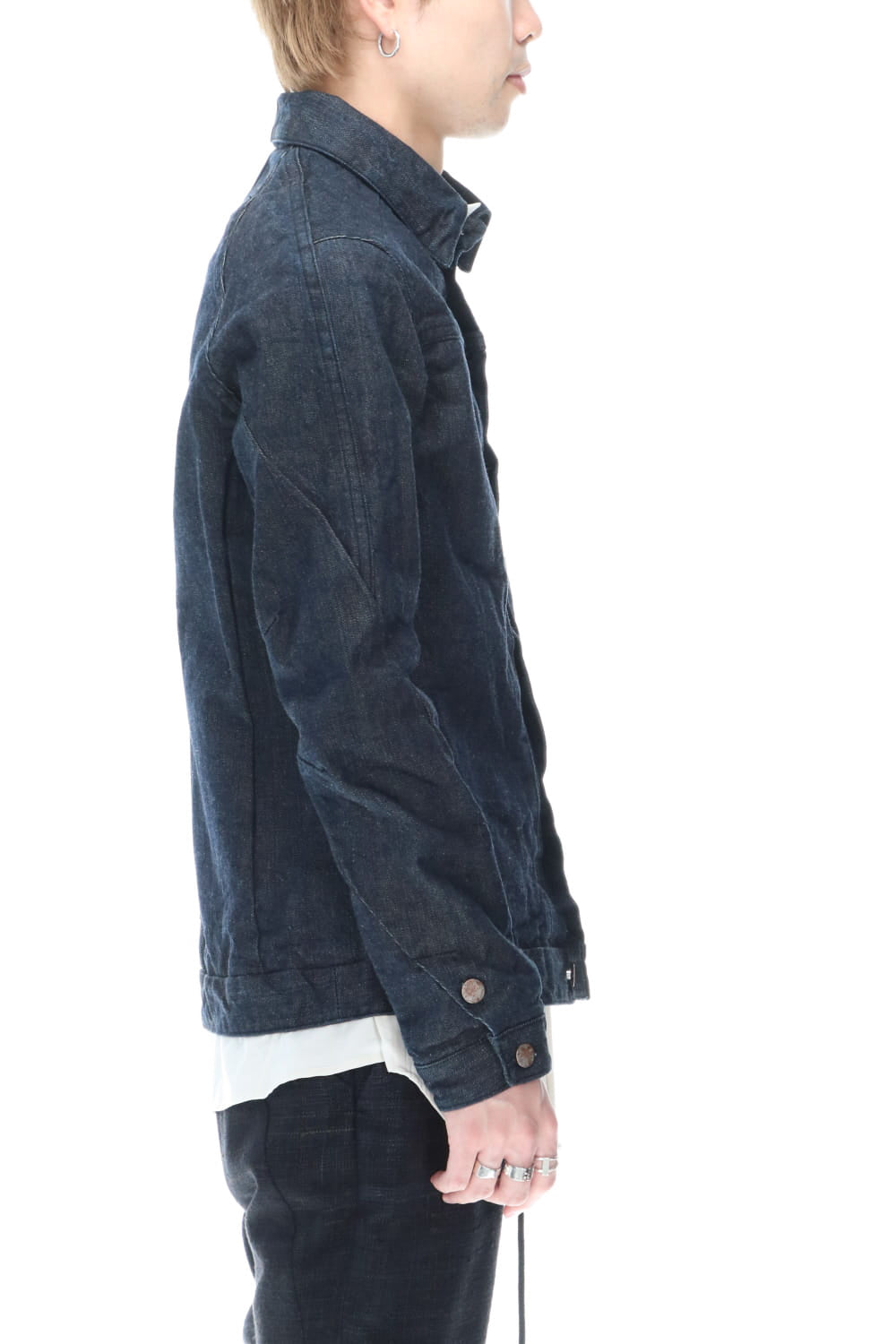 Jacket Denim 13oz cotton selvedge Indigo-Blue