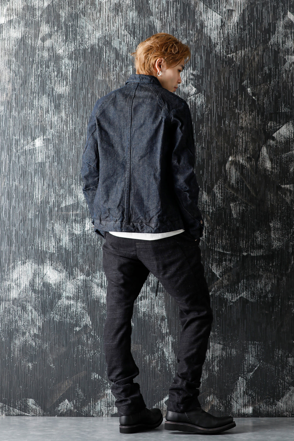 Jacket Denim 13oz cotton selvedge Indigo-Blue