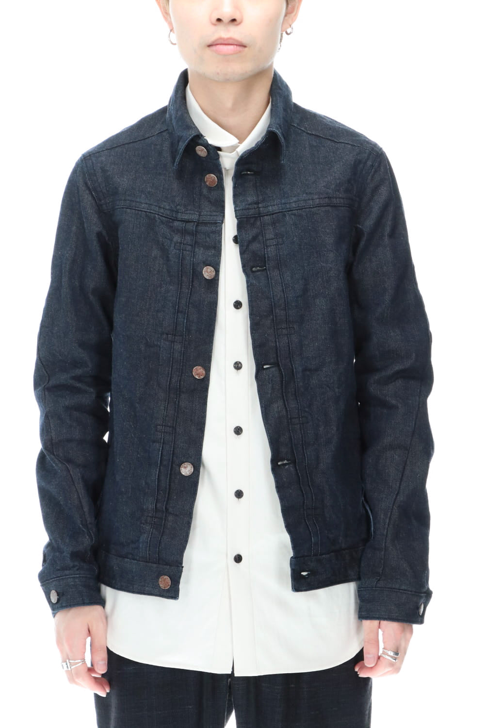 Jacket Denim 13oz cotton selvedge Indigo-Blue