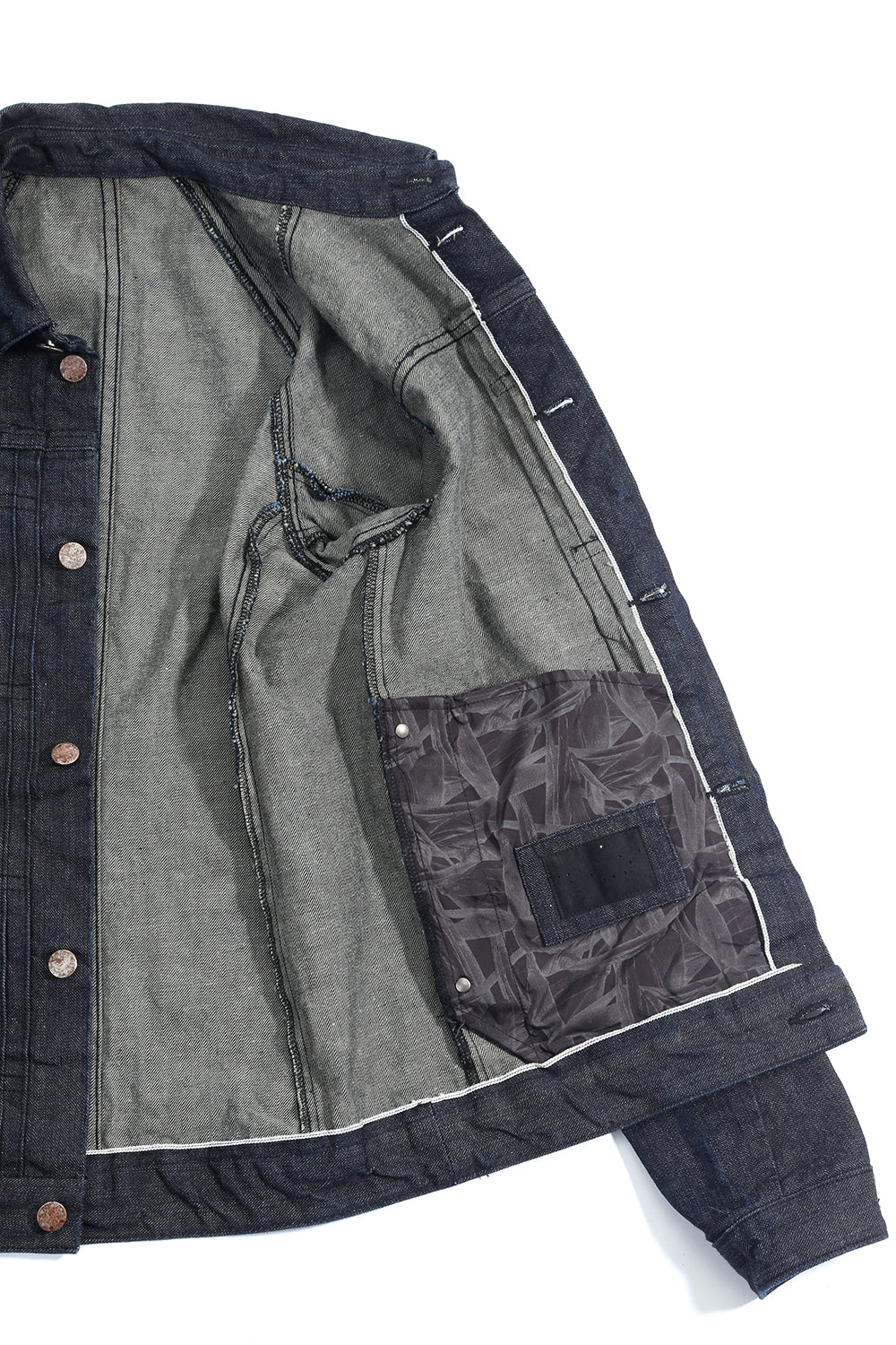 Jacket Denim 13oz cotton selvedge Indigo-Blue