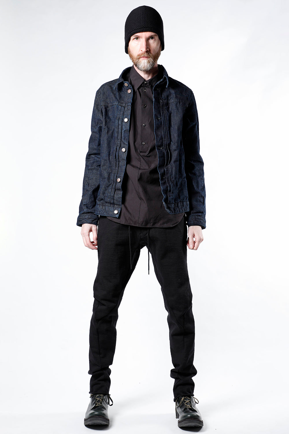 Jacket Denim 13oz cotton selvedge Indigo-Blue