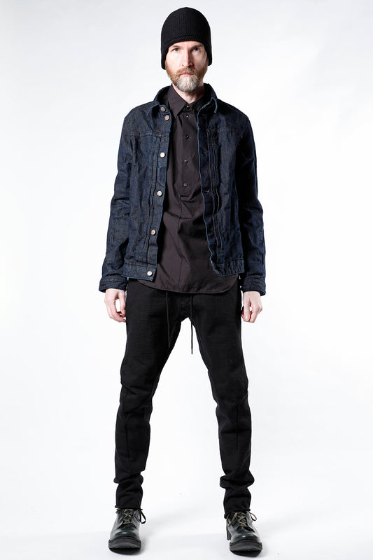 Jacket Denim 13oz cotton selvedge Indigo-Blue