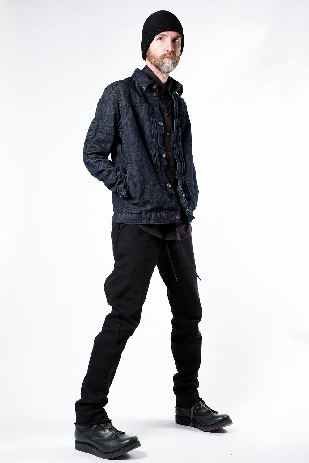 Jacket Denim 13oz cotton selvedge Indigo-Blue
