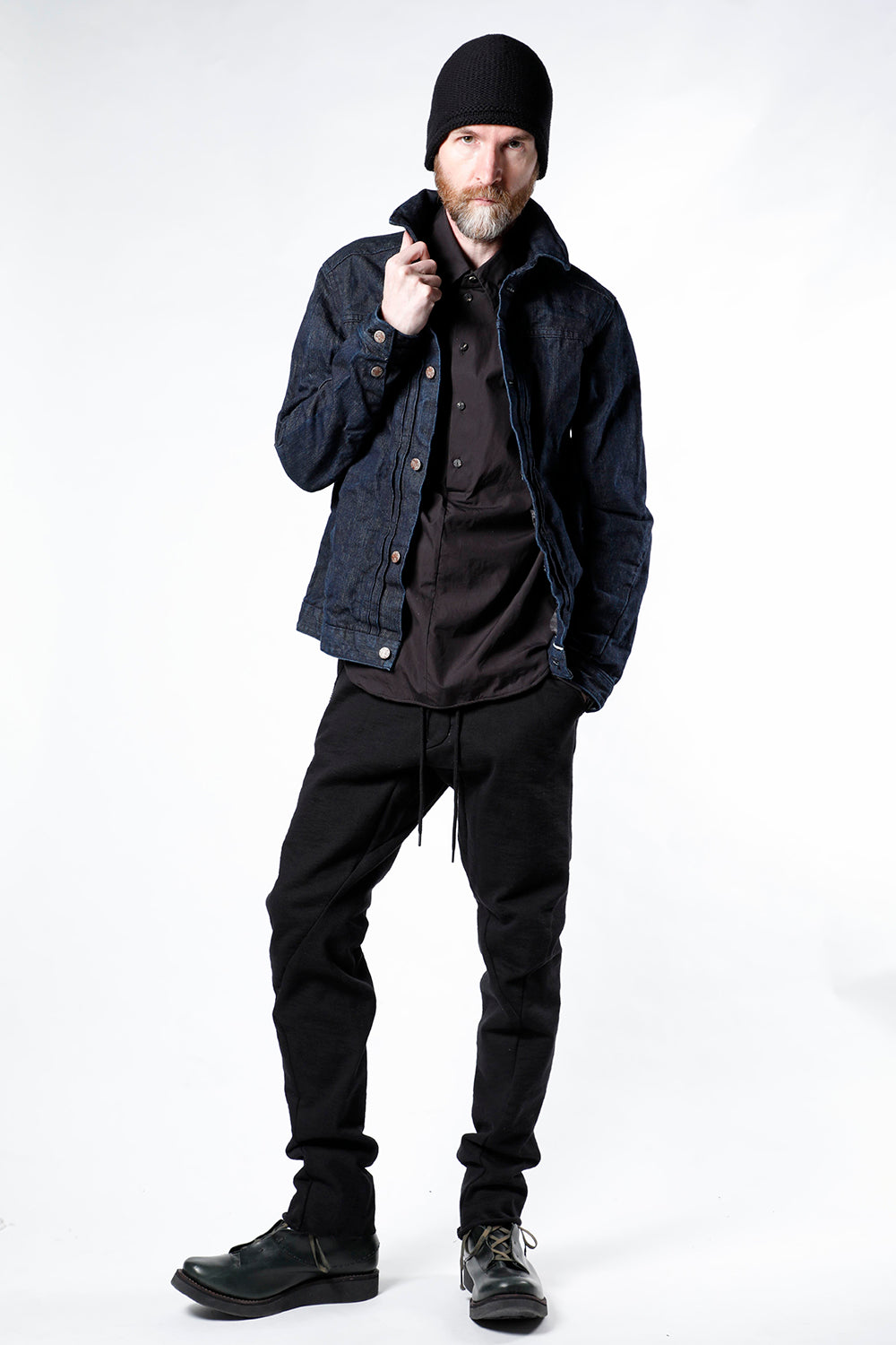 Jacket Denim 13oz cotton selvedge Indigo-Blue