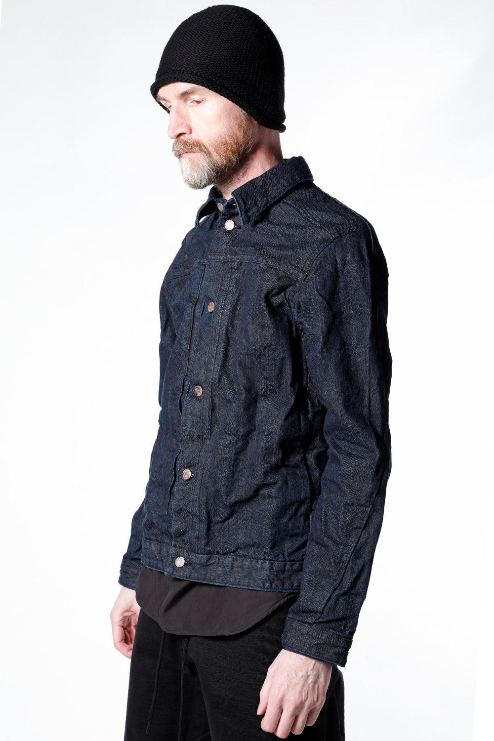 Jacket Denim 13oz cotton selvedge Indigo-Blue