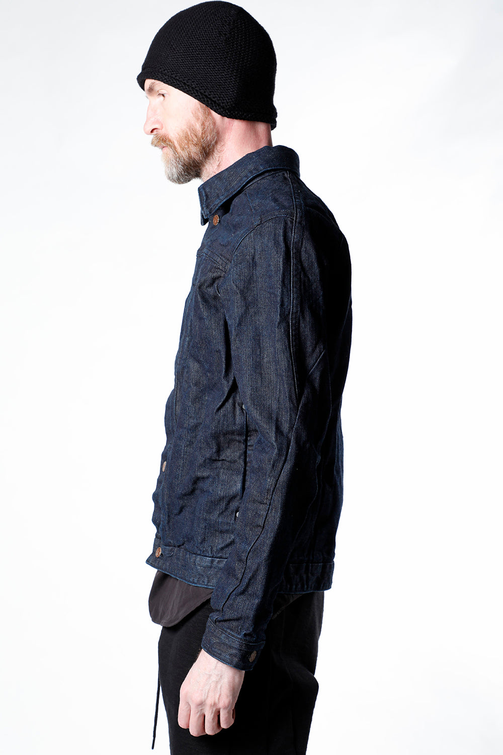 Jacket Denim 13oz cotton selvedge Indigo-Blue