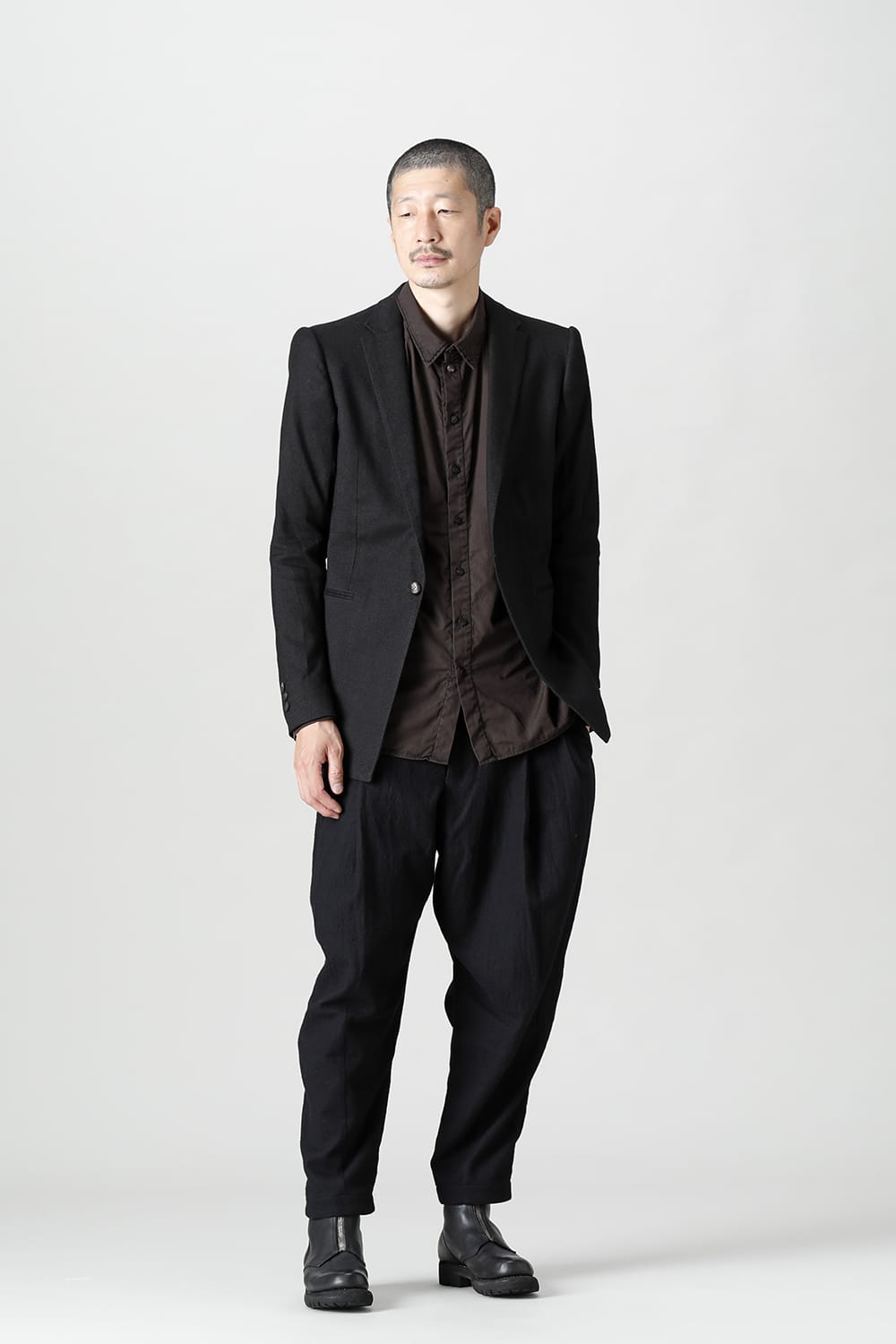 Tailored jacket Ramie high count