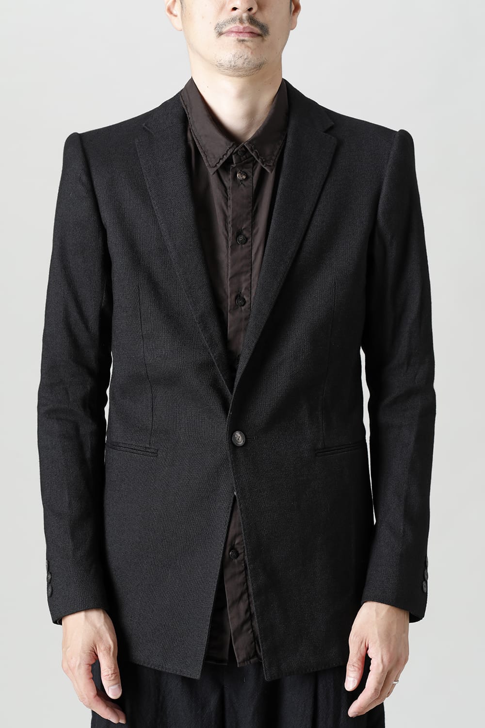 Tailored jacket Ramie high count