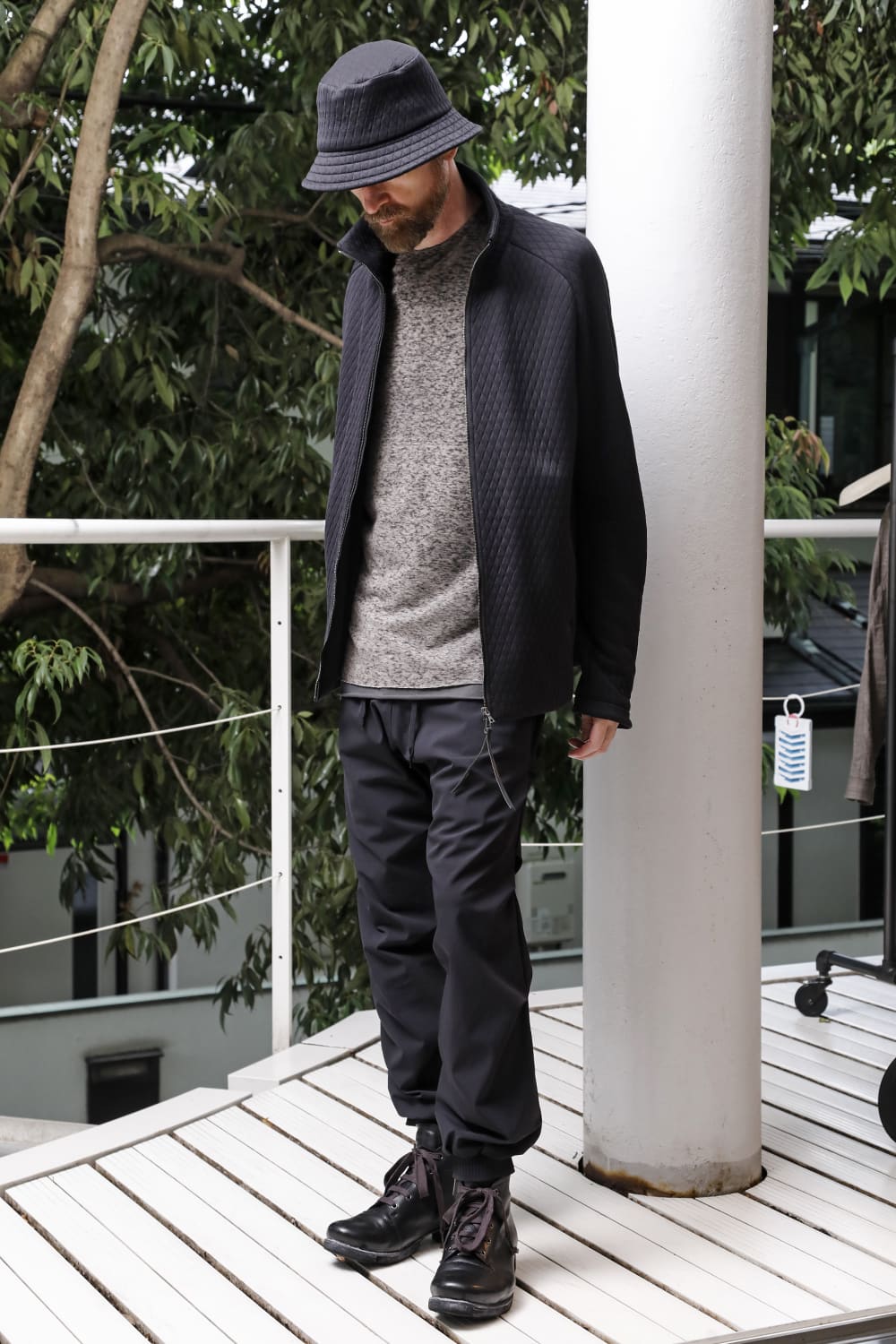 ドリズラージャケット キルトコットン / ポリエステル