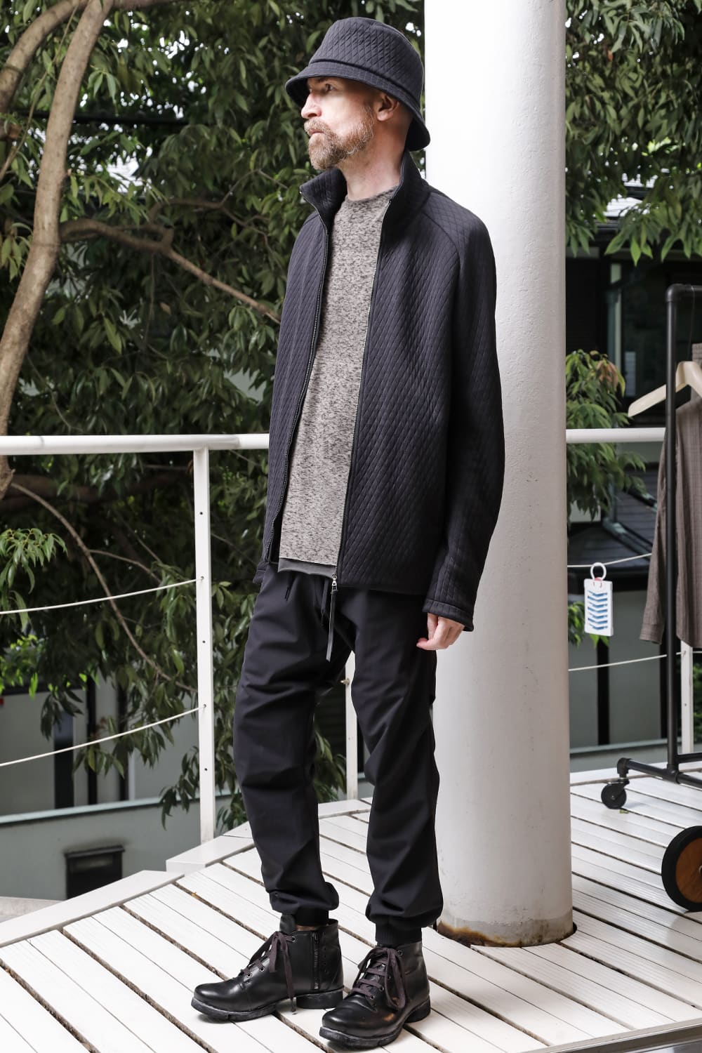 ドリズラージャケット キルトコットン / ポリエステル