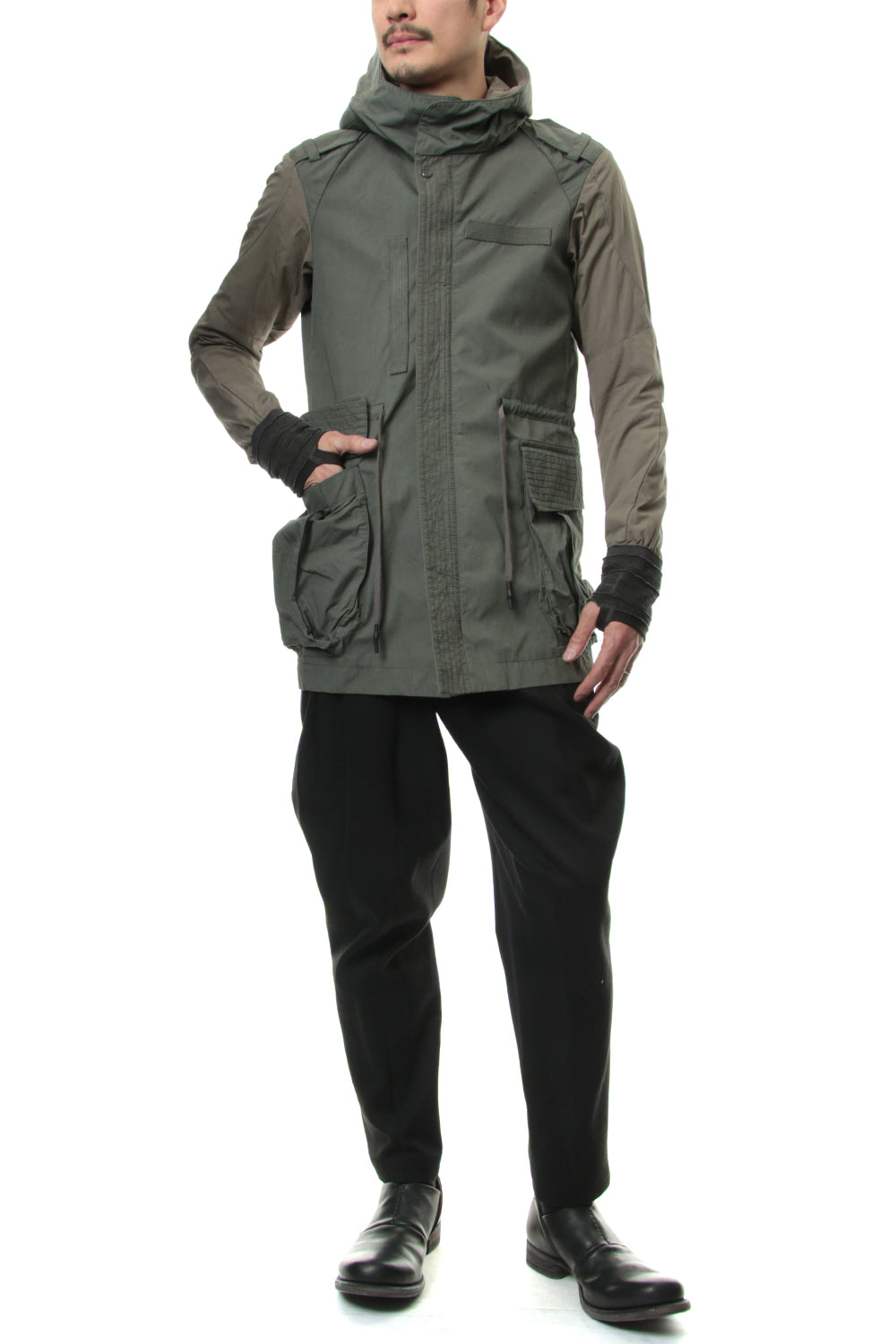 Hooded jacket Cotton ( Multi Color)