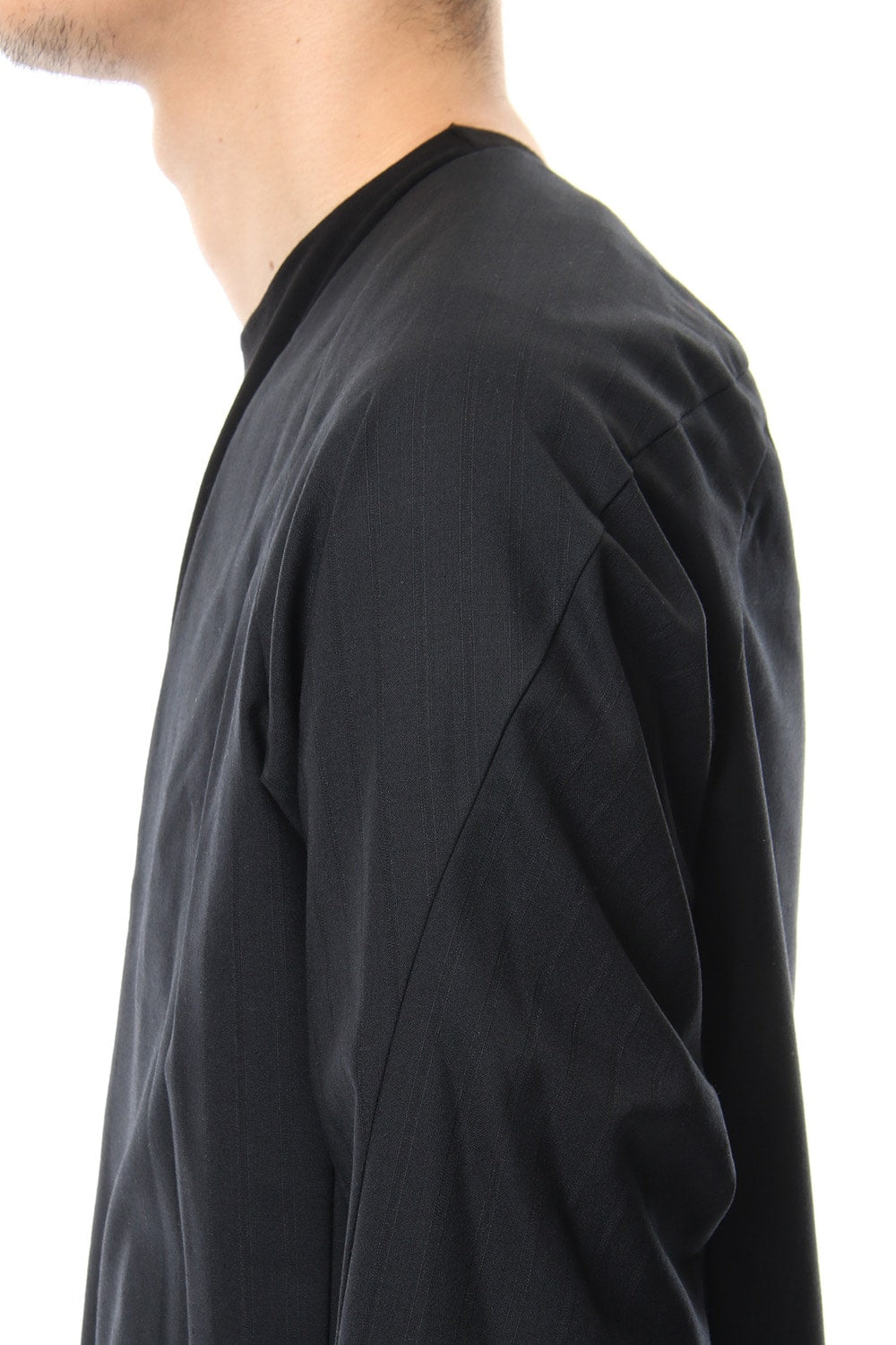 Jacket Wool Super 140's Shadow Stripe