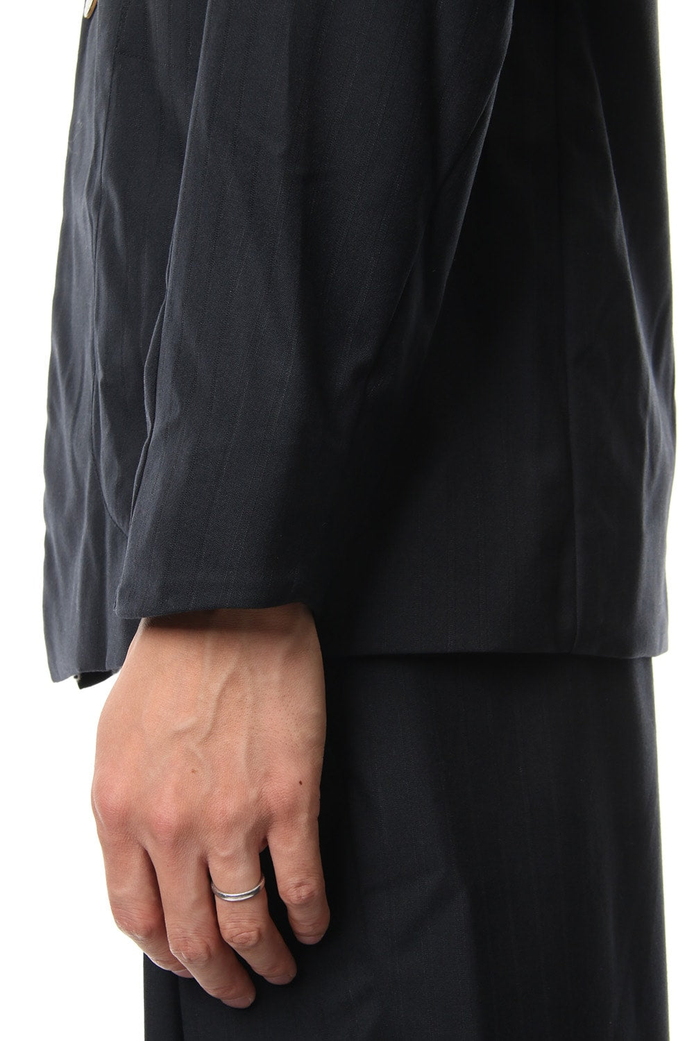 Jacket Wool Super 140's Shadow Stripe