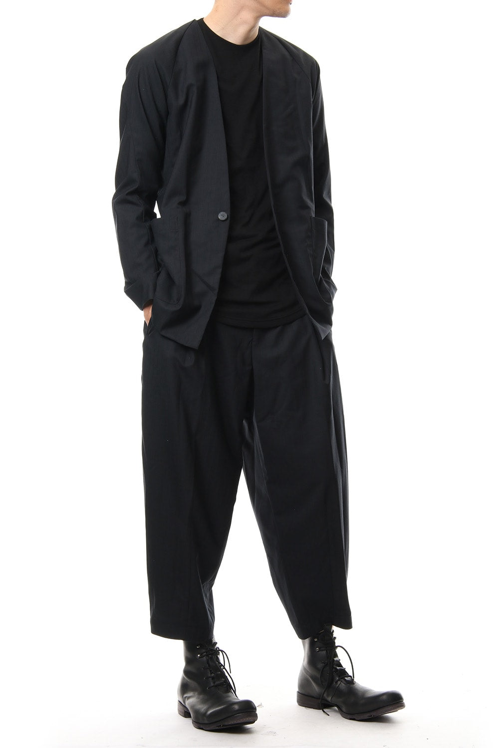 Jacket Wool Super 140's Shadow Stripe