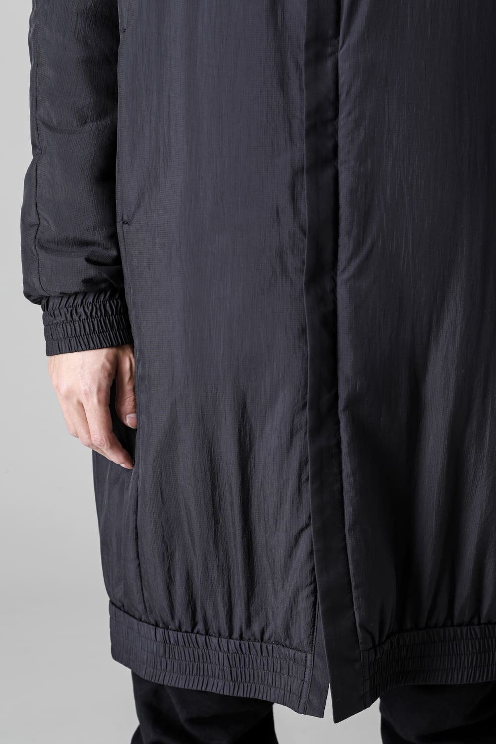 Nylon coat shrink nylon black