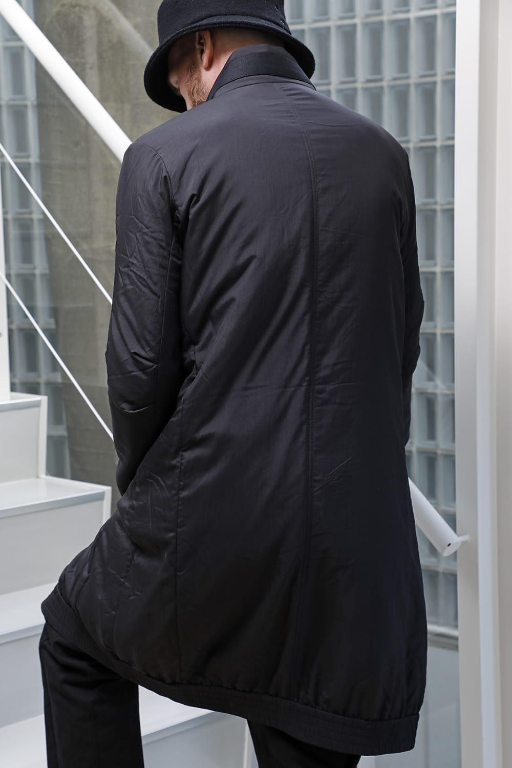 Nylon coat shrink nylon black