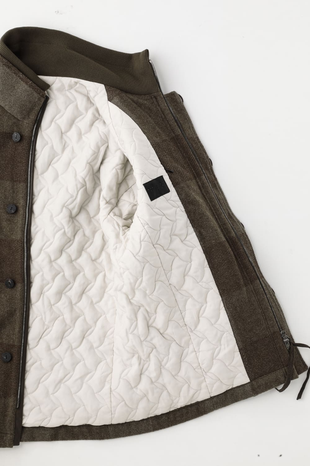 L7 coat wool needle punch