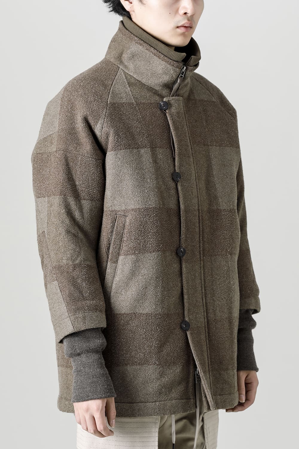 L7 coat wool needle punch