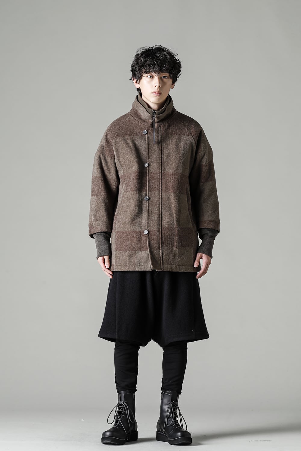 L7 coat wool needle punch