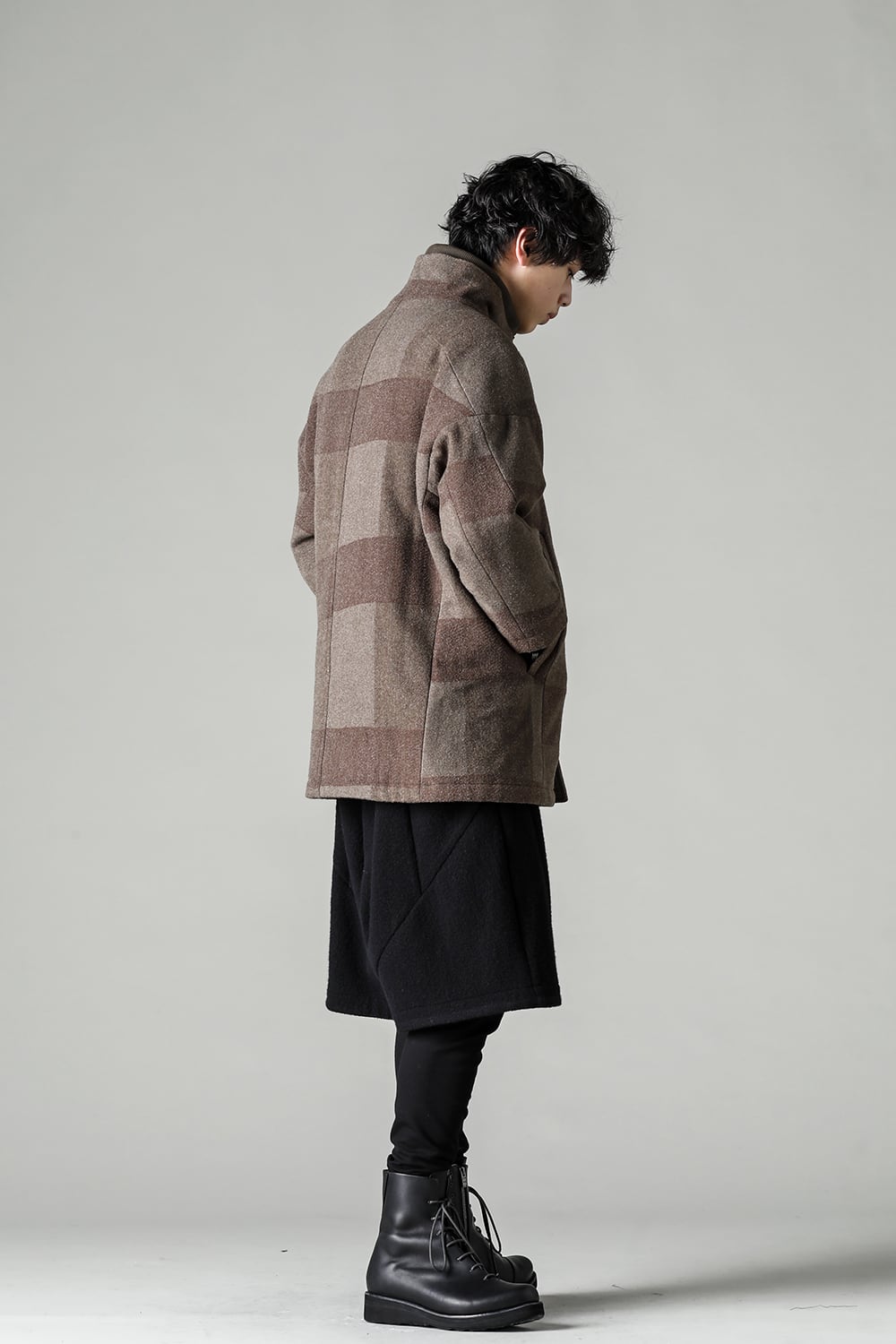 L7 coat wool needle punch