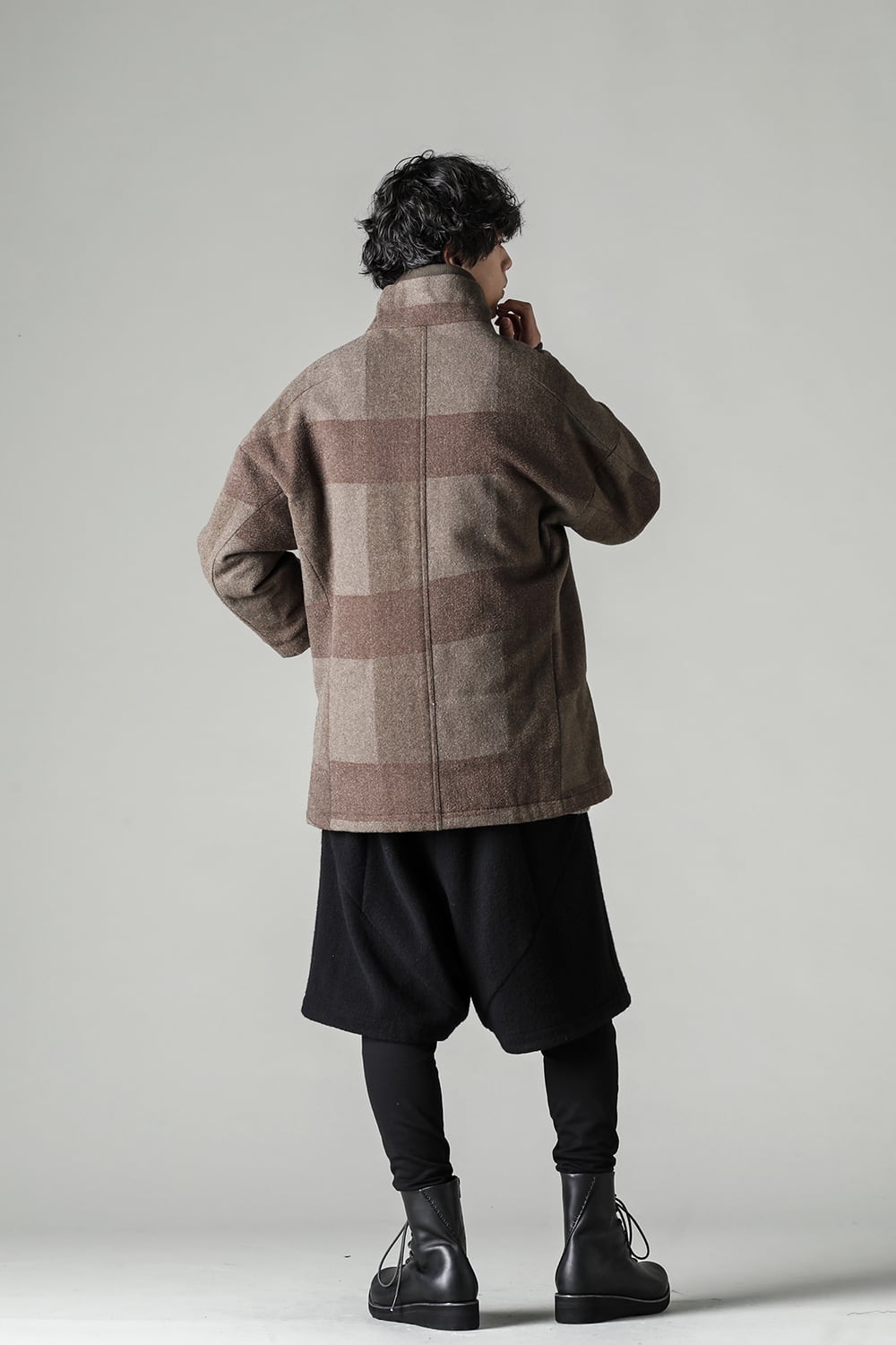 L7 coat wool needle punch