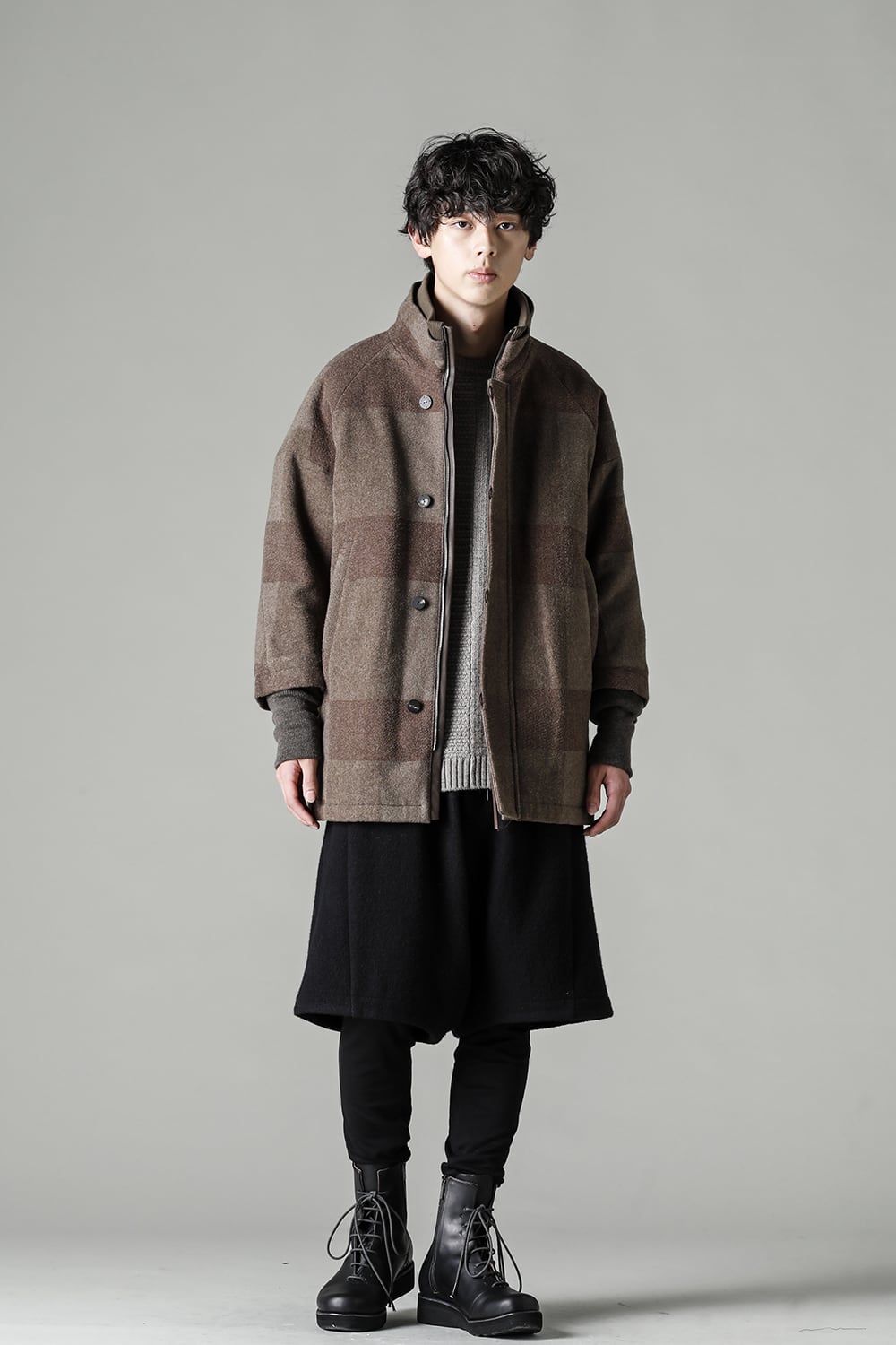 L7 coat wool needle punch