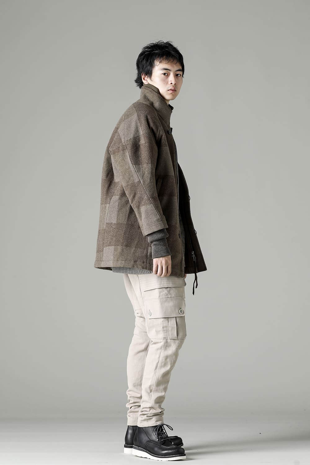 L7 coat wool needle punch