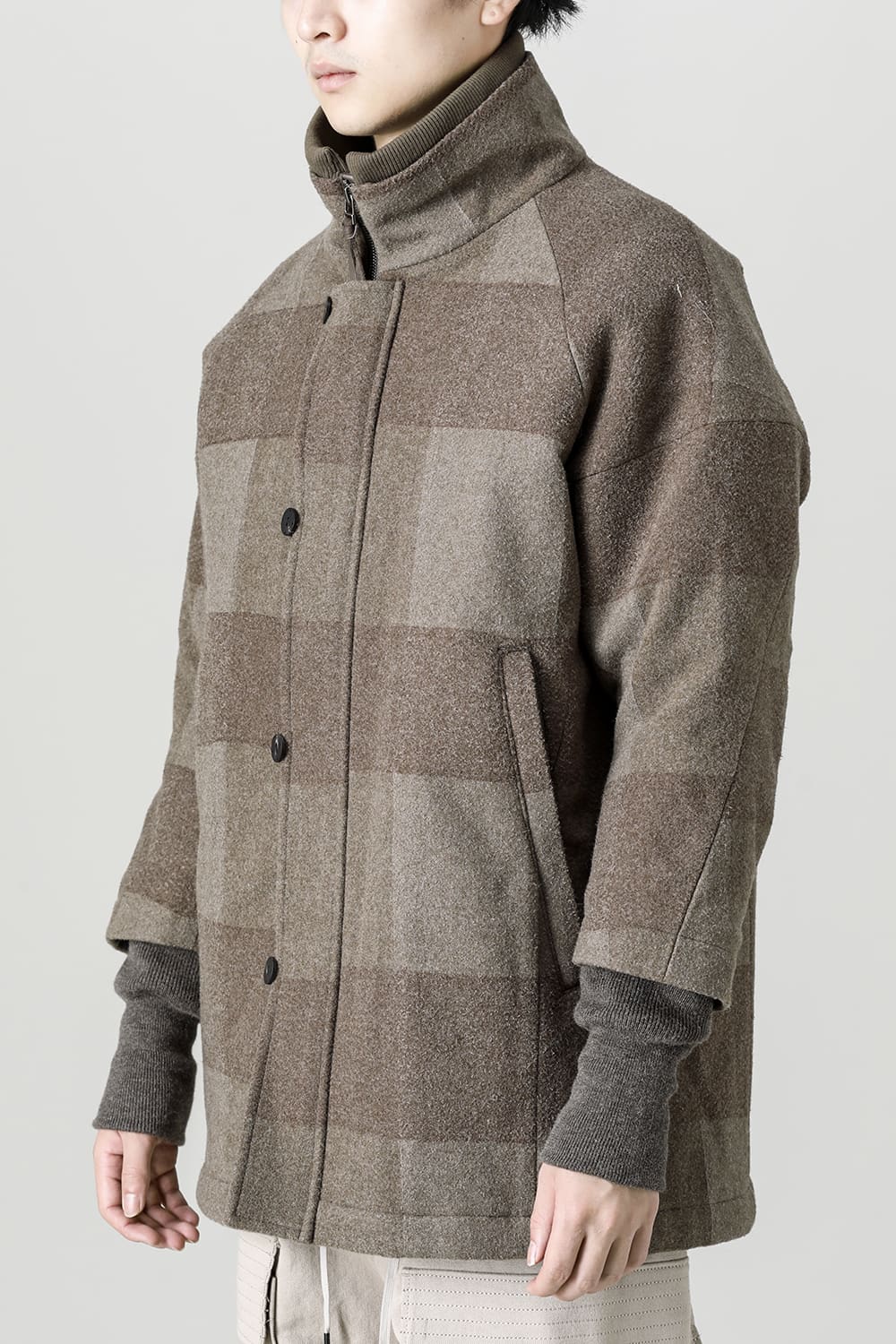 L7 coat wool needle punch