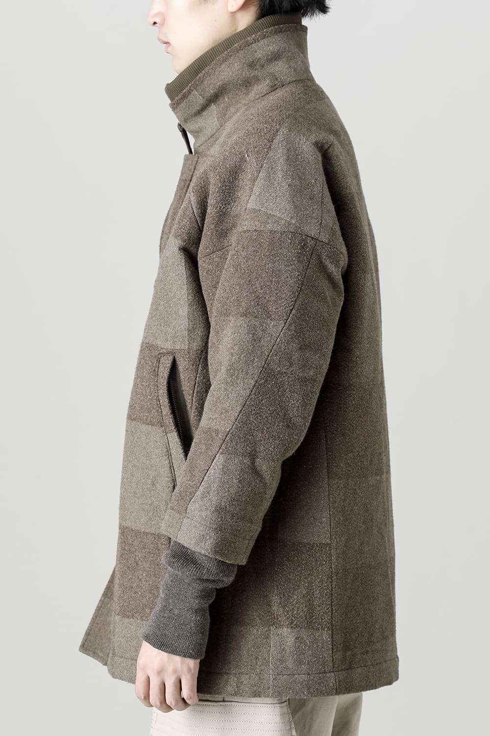 L7 coat wool needle punch