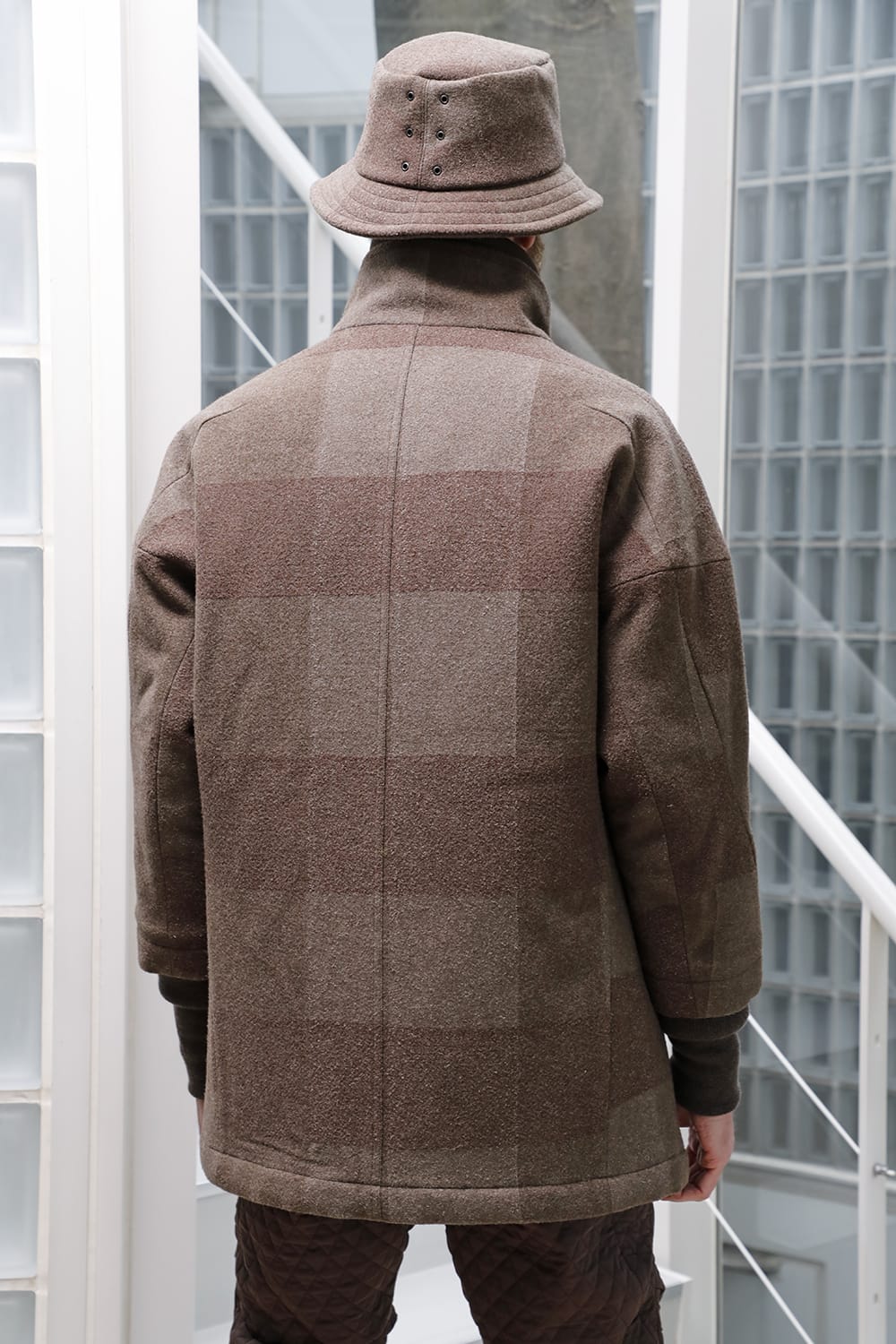 L7 coat wool needle punch