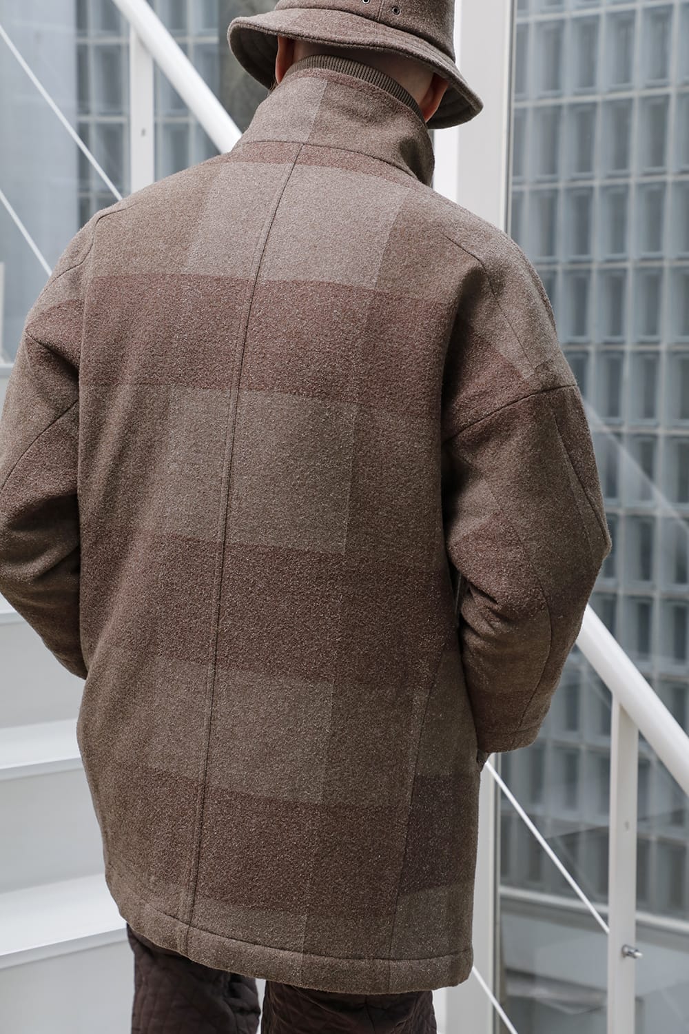 L7 coat wool needle punch