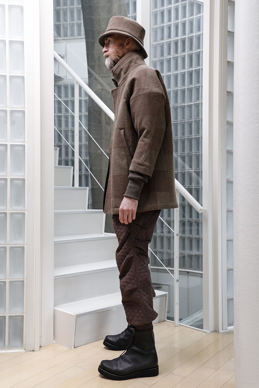 L7 coat wool needle punch