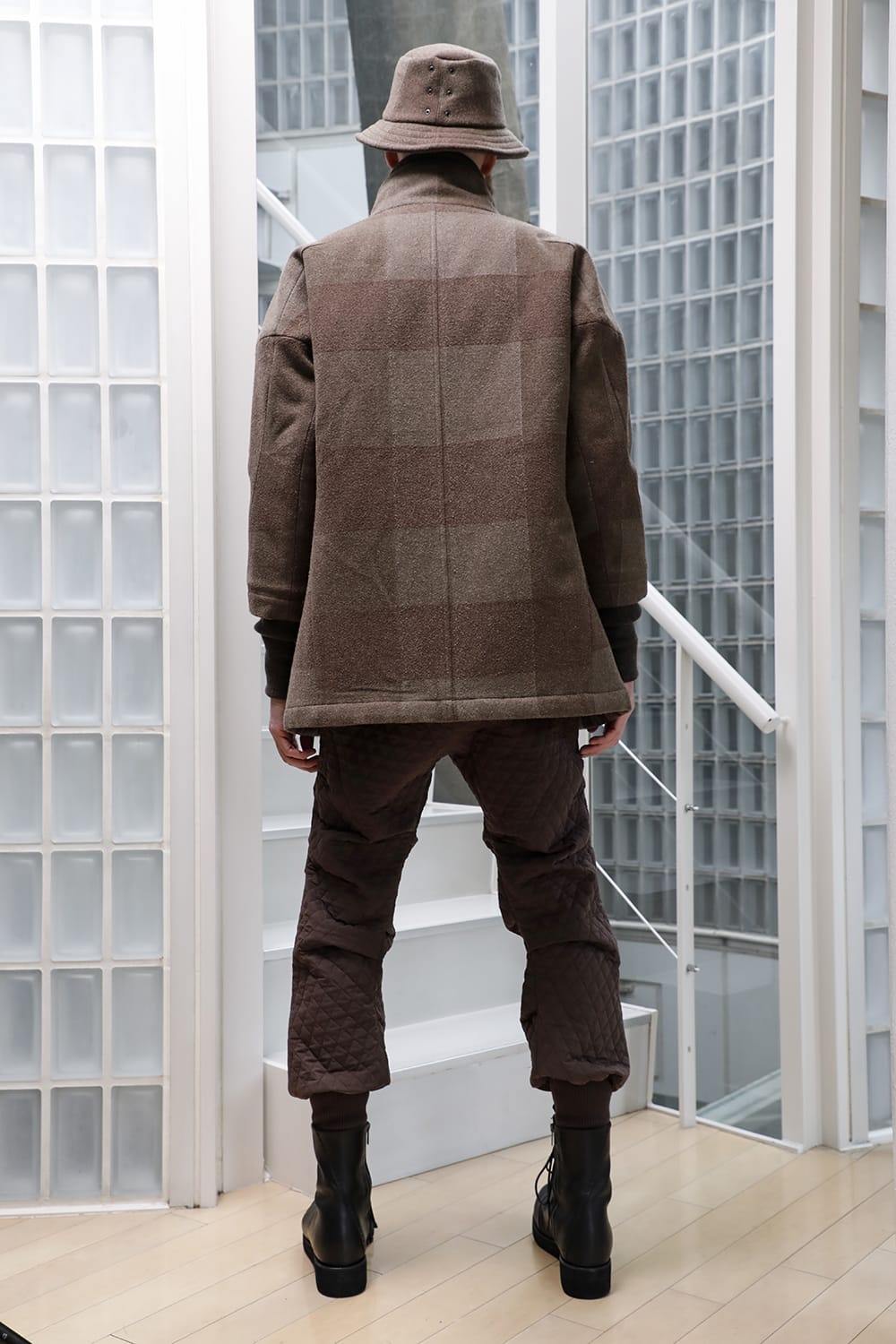 L7 coat wool needle punch