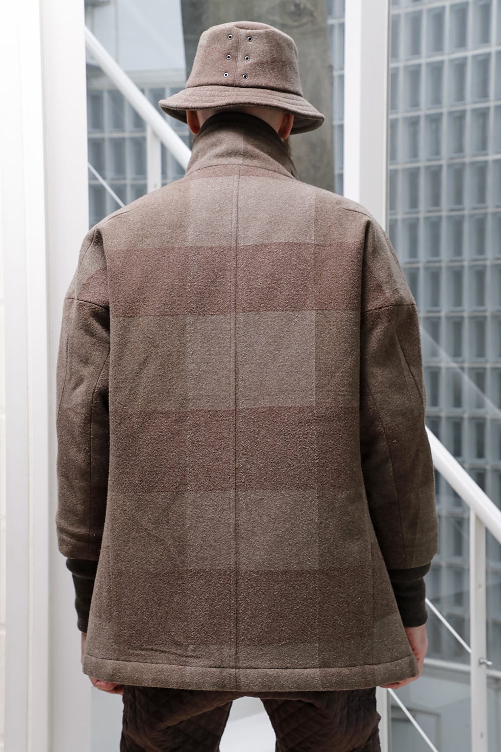 L7 coat wool needle punch