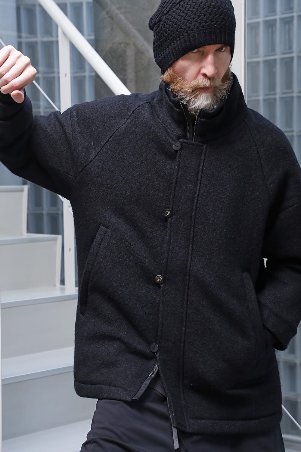 L7 coat wool milling