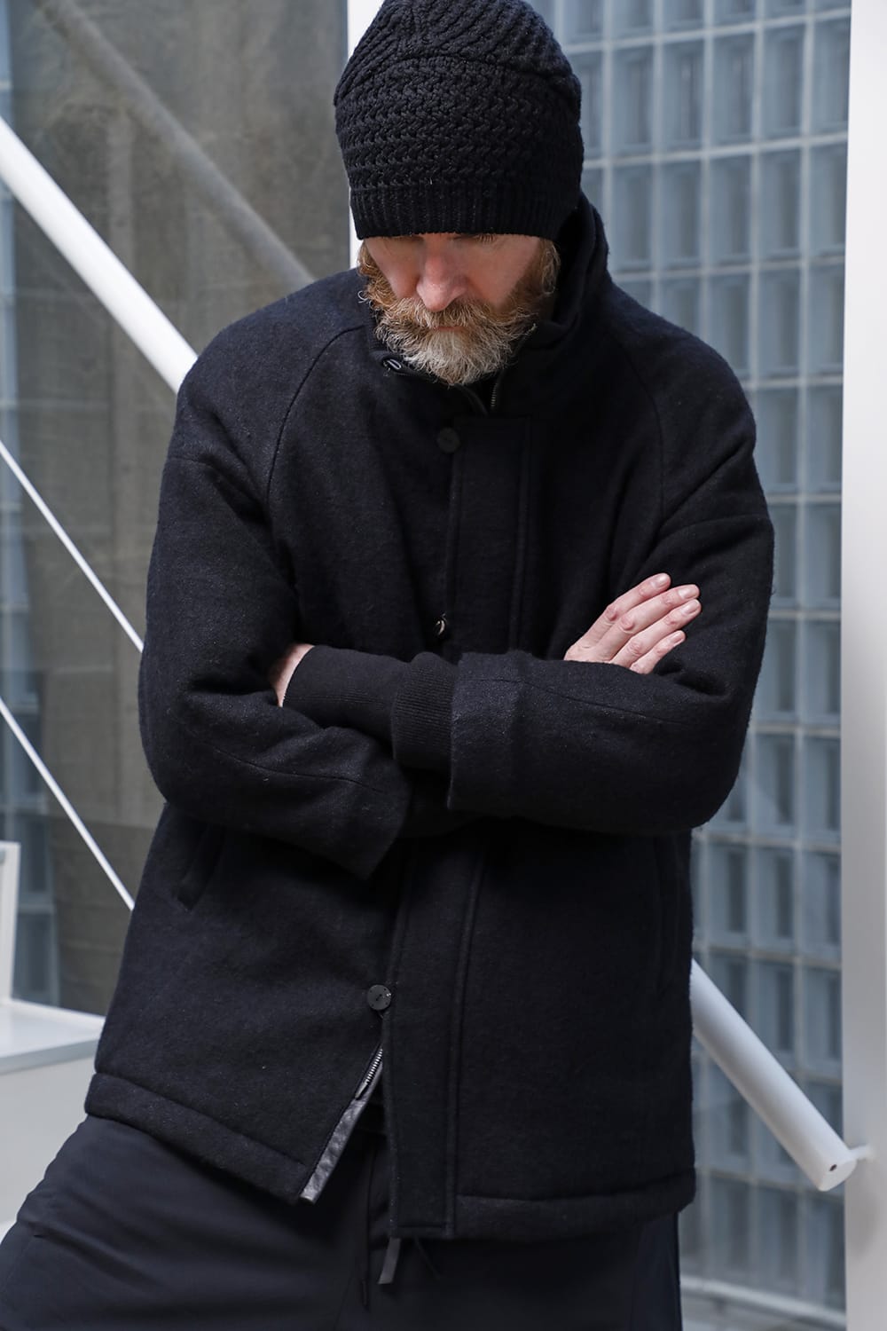 L7 coat wool milling