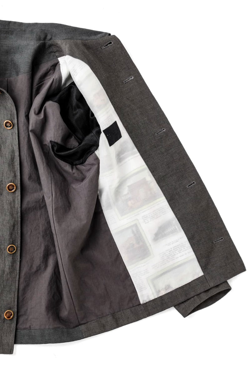 ジャケット リネンコンビネーション