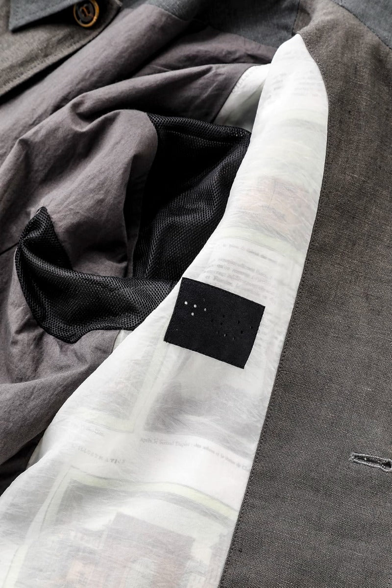 ジャケット リネンコンビネーション