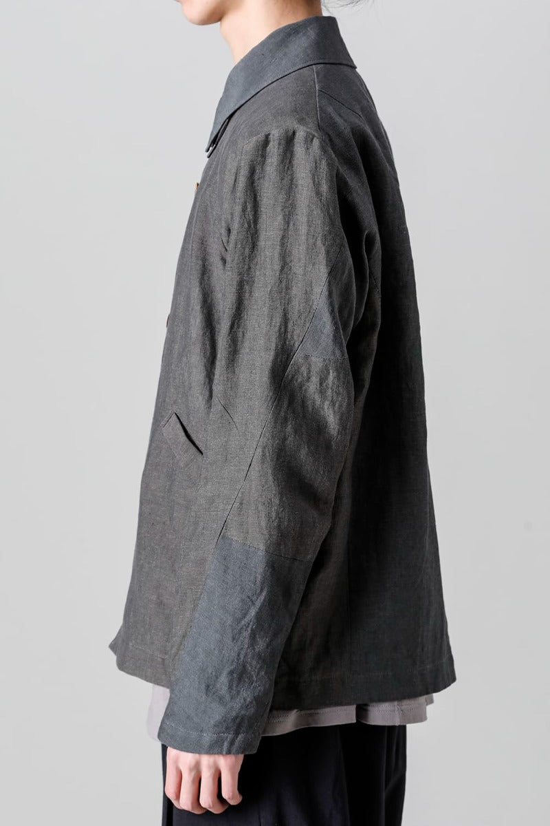 ジャケット リネンコンビネーション