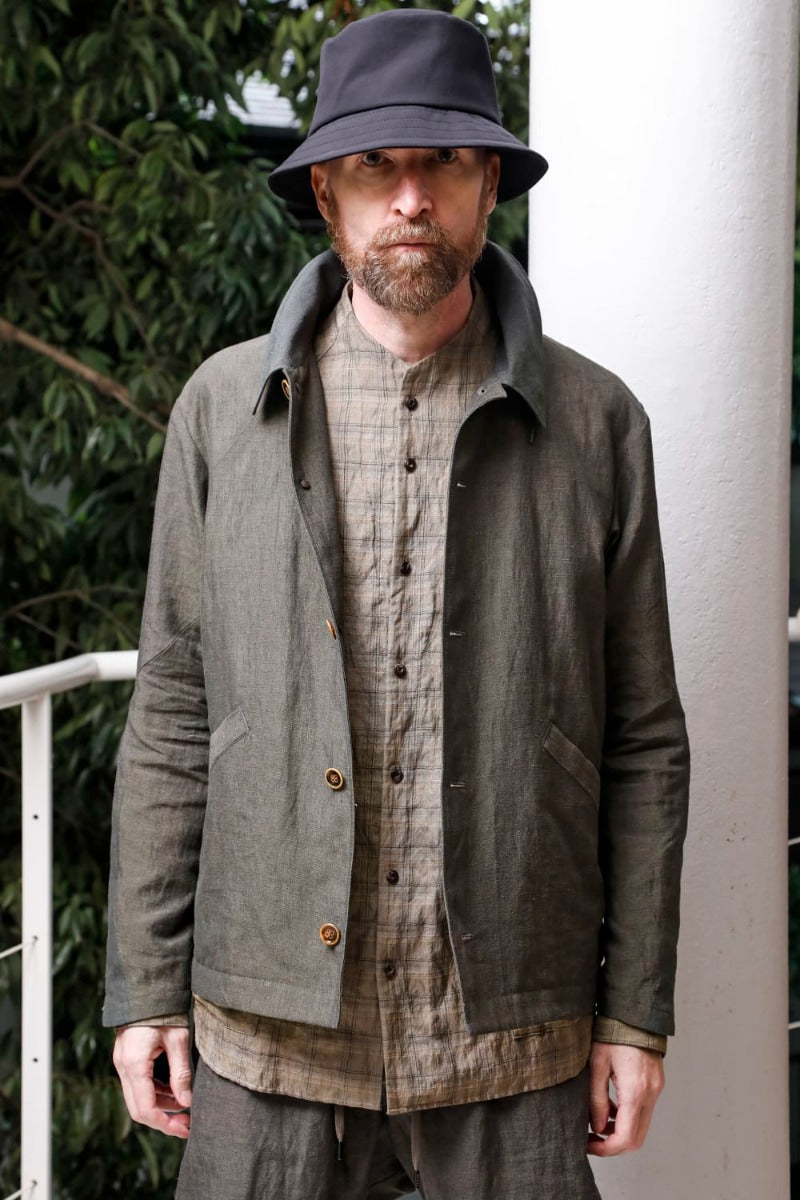 ジャケット リネンコンビネーション