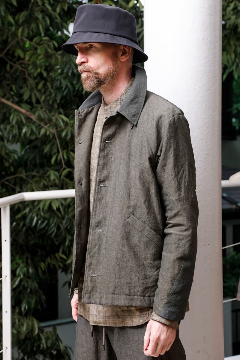 ジャケット リネンコンビネーション