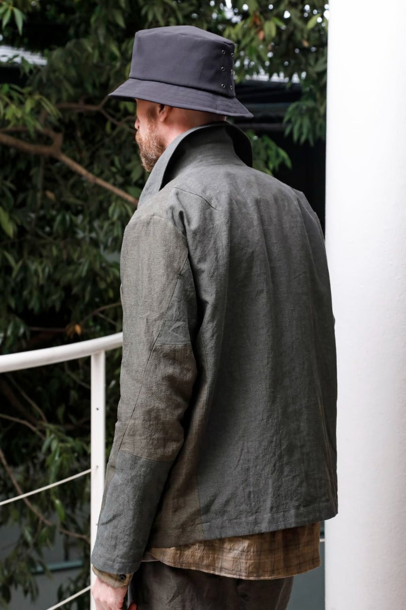 ジャケット リネンコンビネーション