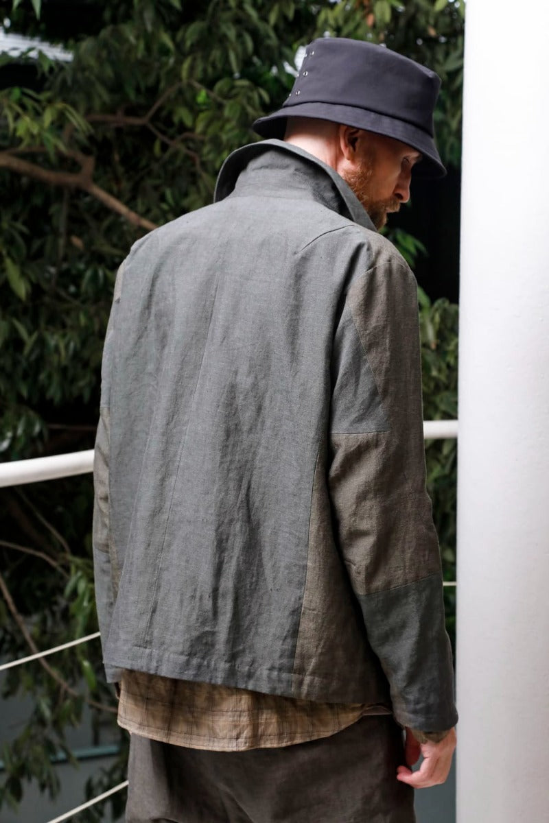 ジャケット リネンコンビネーション