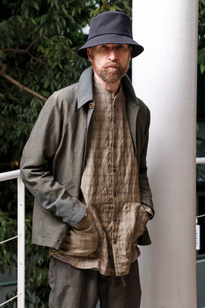 ジャケット リネンコンビネーション