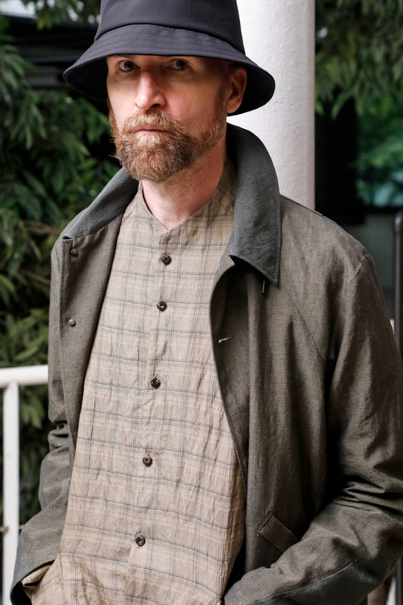 ジャケット リネンコンビネーション