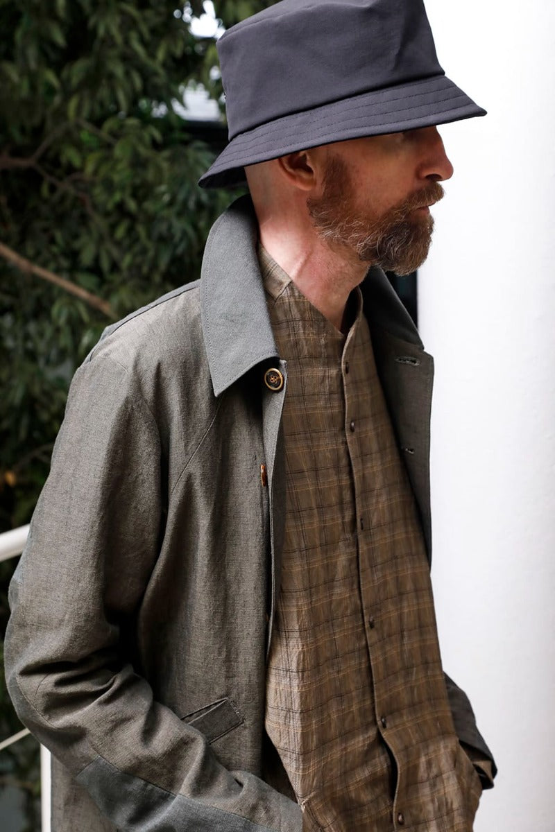 ジャケット リネンコンビネーション