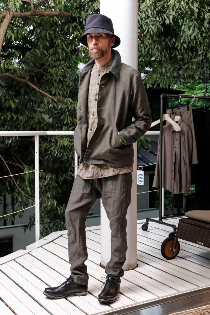 ジャケット リネンコンビネーション