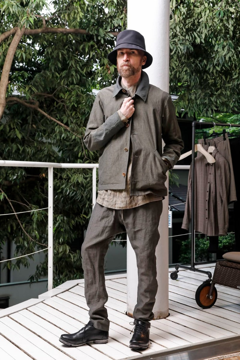 ジャケット リネンコンビネーション