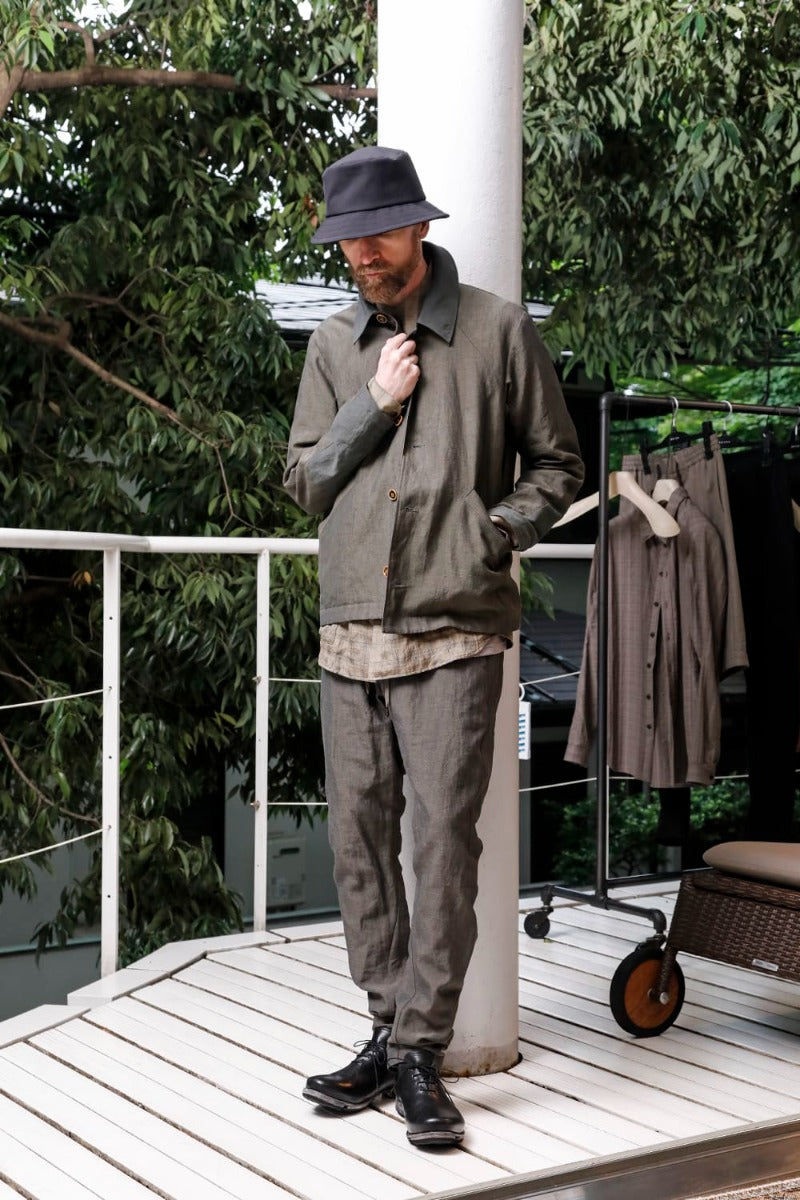 ジャケット リネンコンビネーション